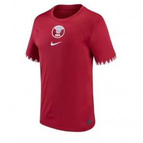 Qatar Hjemmebanetrøje VM 2022 Kort ærmer